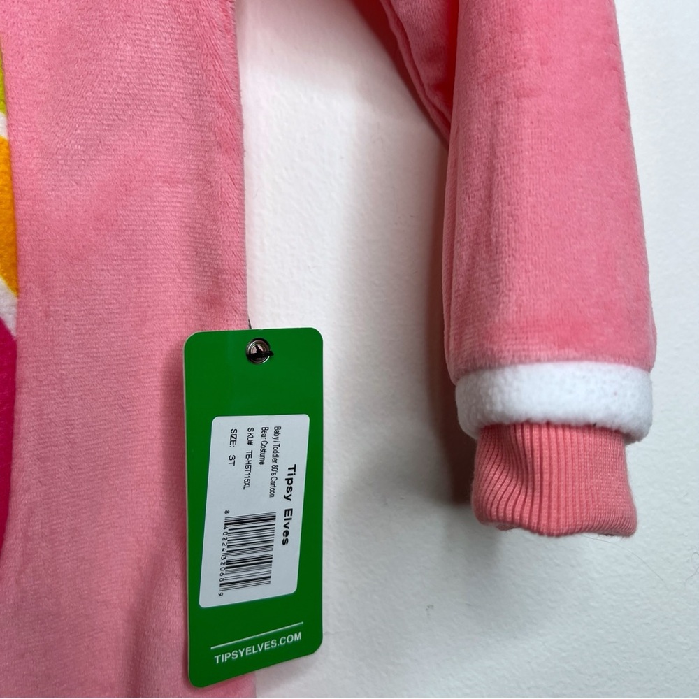 Tipsy Elves Toddler 80's Care Bear Costume NWT Size 3T - Picture 10 of 11
